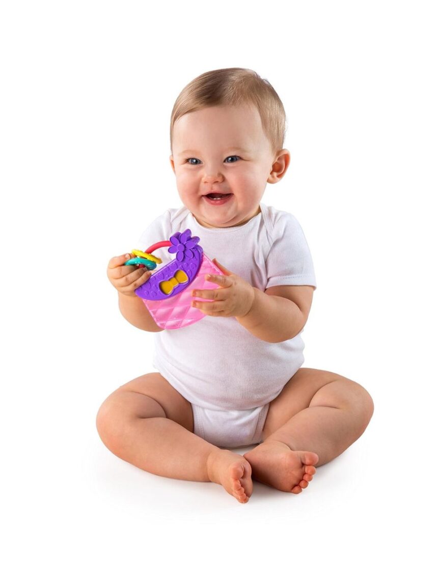 Bright starts carry & teethe purse μασητικό παιχνίδι οδοντοφυΐας 9063 - Bright Starts