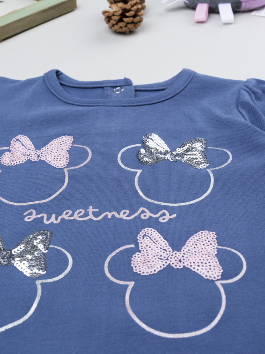 βρεφική μπλούζα μπλε minnie για κορίτσι - Prénatal