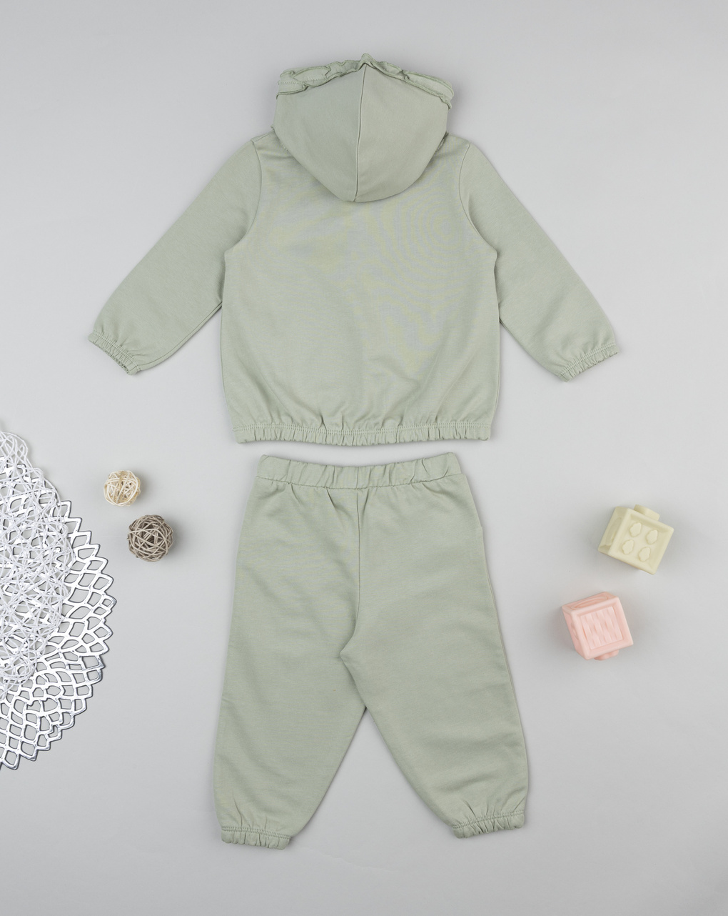 βρεφικό σετ φούτερ και φόρμα happy forever για κορίτσι - Prénatal