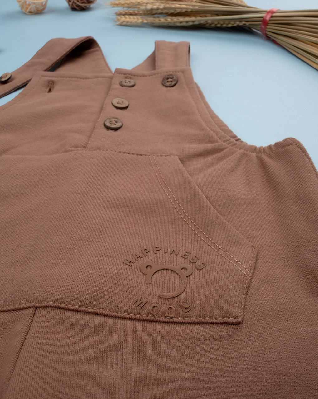 βρεφικό σετ μπλούζα και σαλοπέτα happiness mood για αγόρι - Prénatal