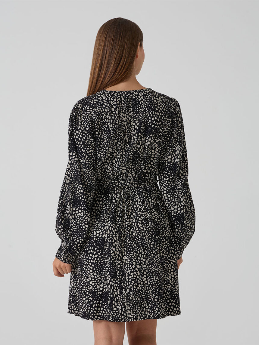 γυναικείο φόρεμα εγκυμοσύνης/θηλασμού animal print - Prénatal