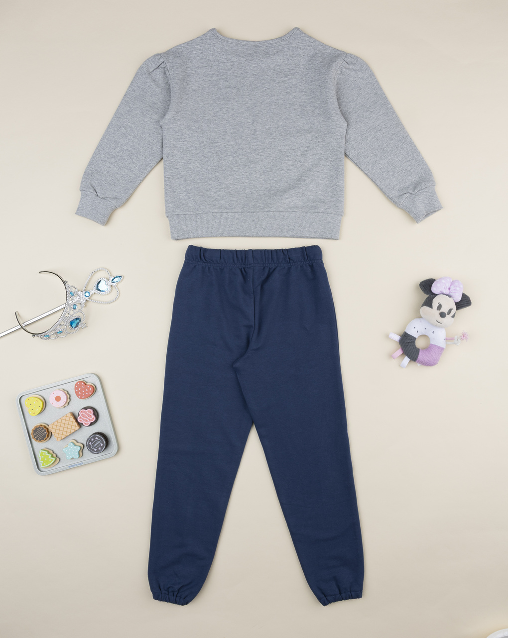 παιδικό σετ μπλούζα φούτερ και φόρμα minnie για κορίτσι - Prénatal