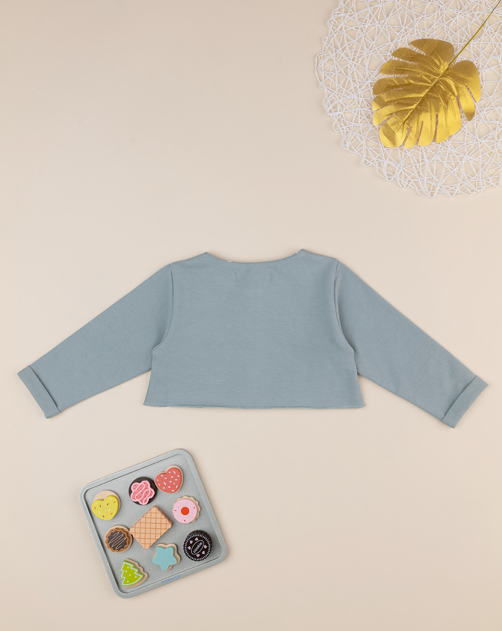 βρεφική ζακέτα πράσινη happiness mood για κορίτσι - Prénatal