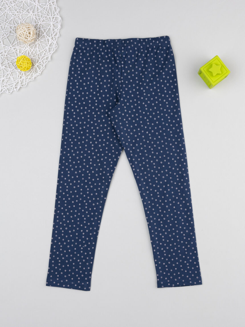 παιδικό κολάν μπλε φλοράλ για κορίτσι - Prénatal