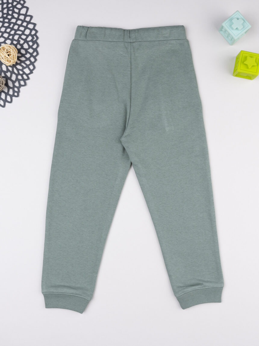 παιδικό παντελόνι φόρμας λαδί για αγόρι - Prénatal