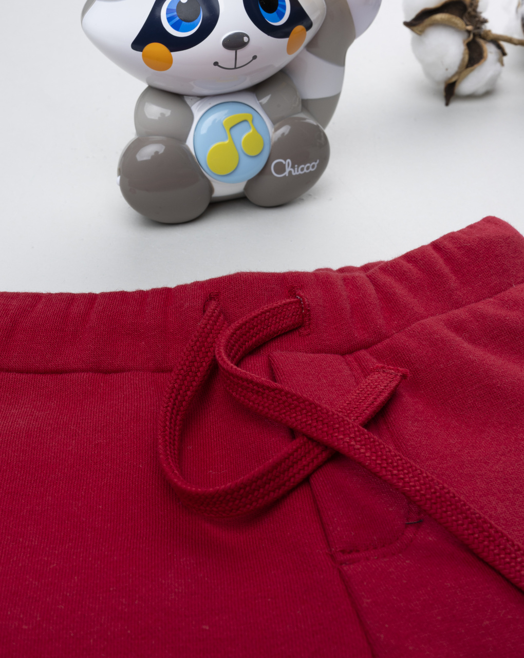 βρεφικό παντελόνι φόρμας κόκκινο good player για αγόρι - Prénatal