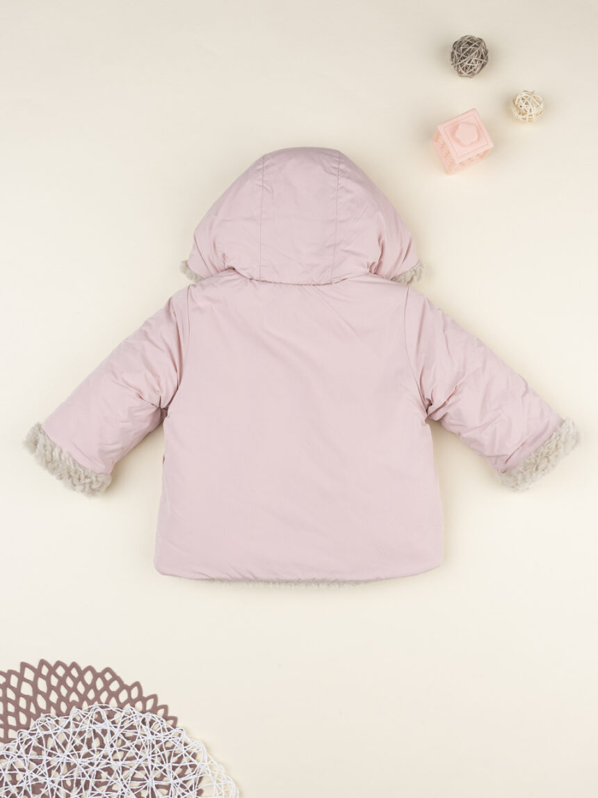 βρεφικό μπουφάν ροζ για κορίτσι - Prénatal