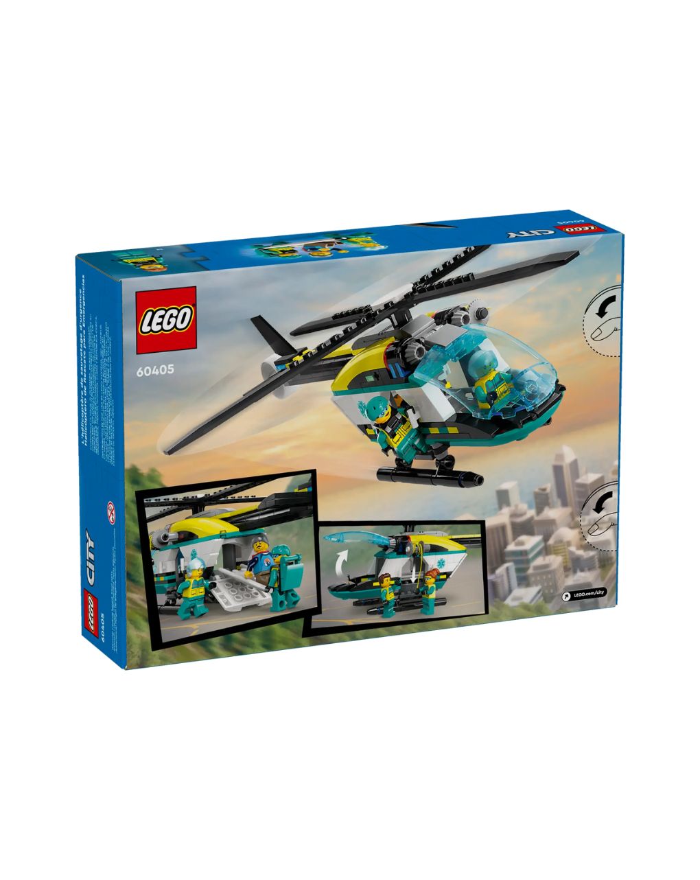 Lego city emergency rescue helicopter 60405 - Lego, Lego City