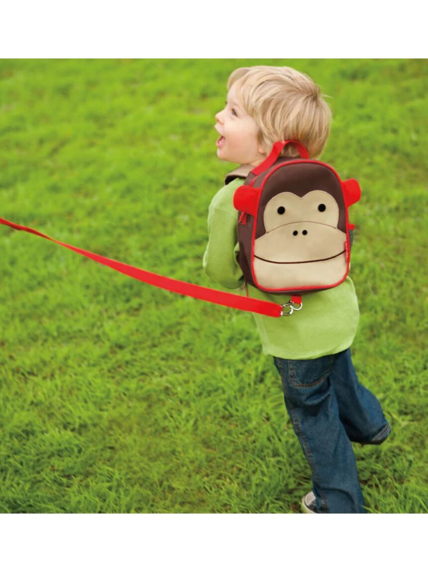 Skip hop zoo mini τσάντα πλάτης με λουράκια monkey - SKIP HOP
