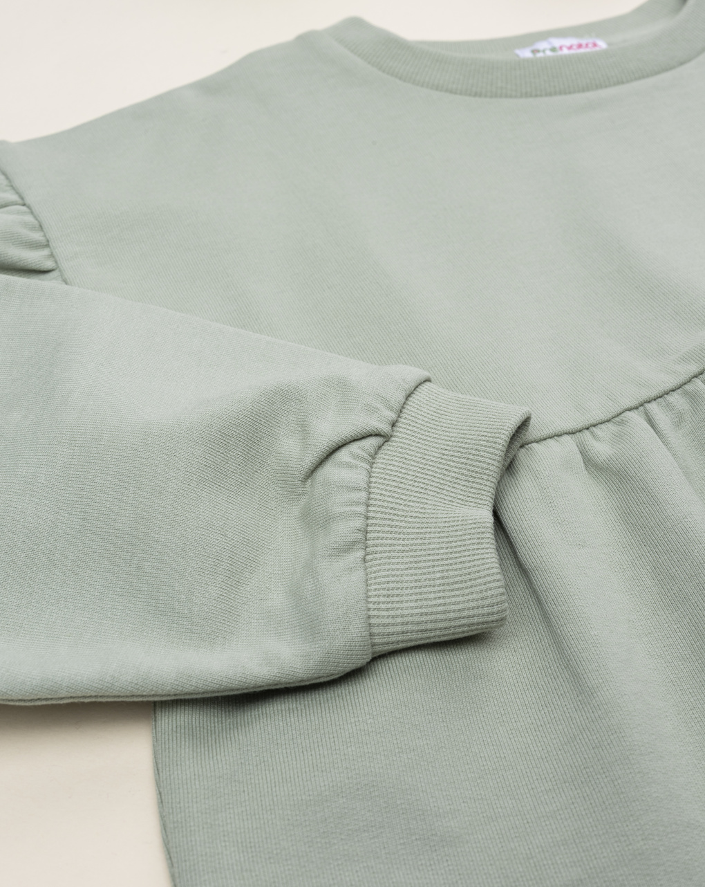 παιδική μπλούζα φούτερ φιστικί με μαργαρίτες για κορίτσι - Prénatal