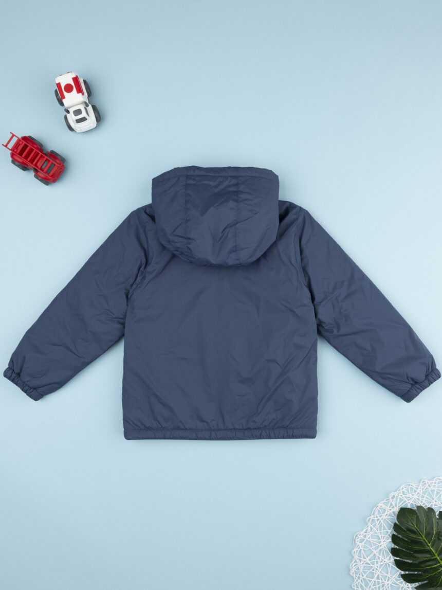παιδικό μπουφάν μπλε dino για αγόρι - Prénatal