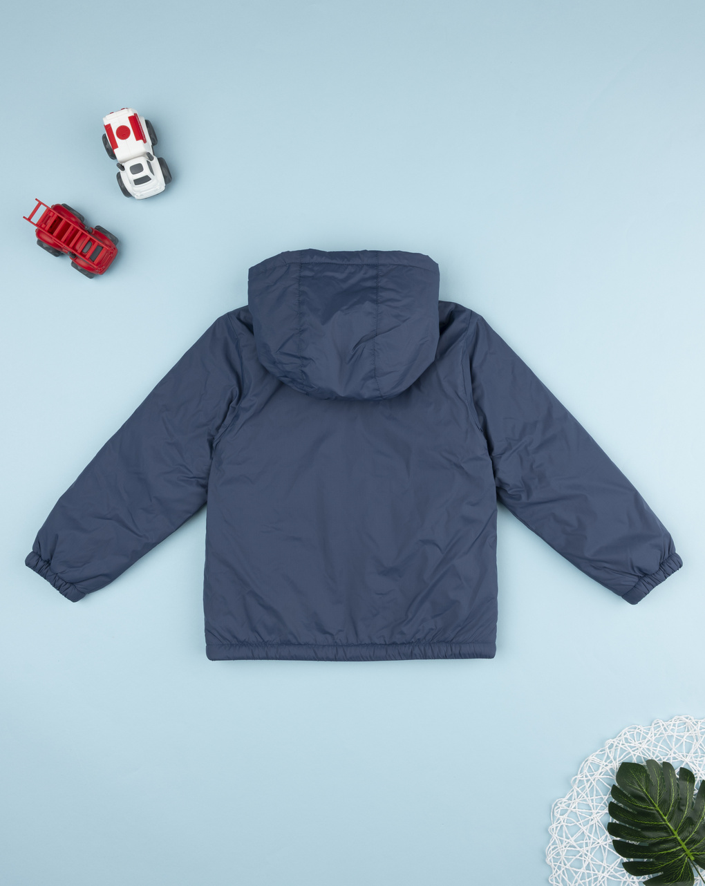 παιδικό μπουφάν μπλε dino για αγόρι - Prénatal