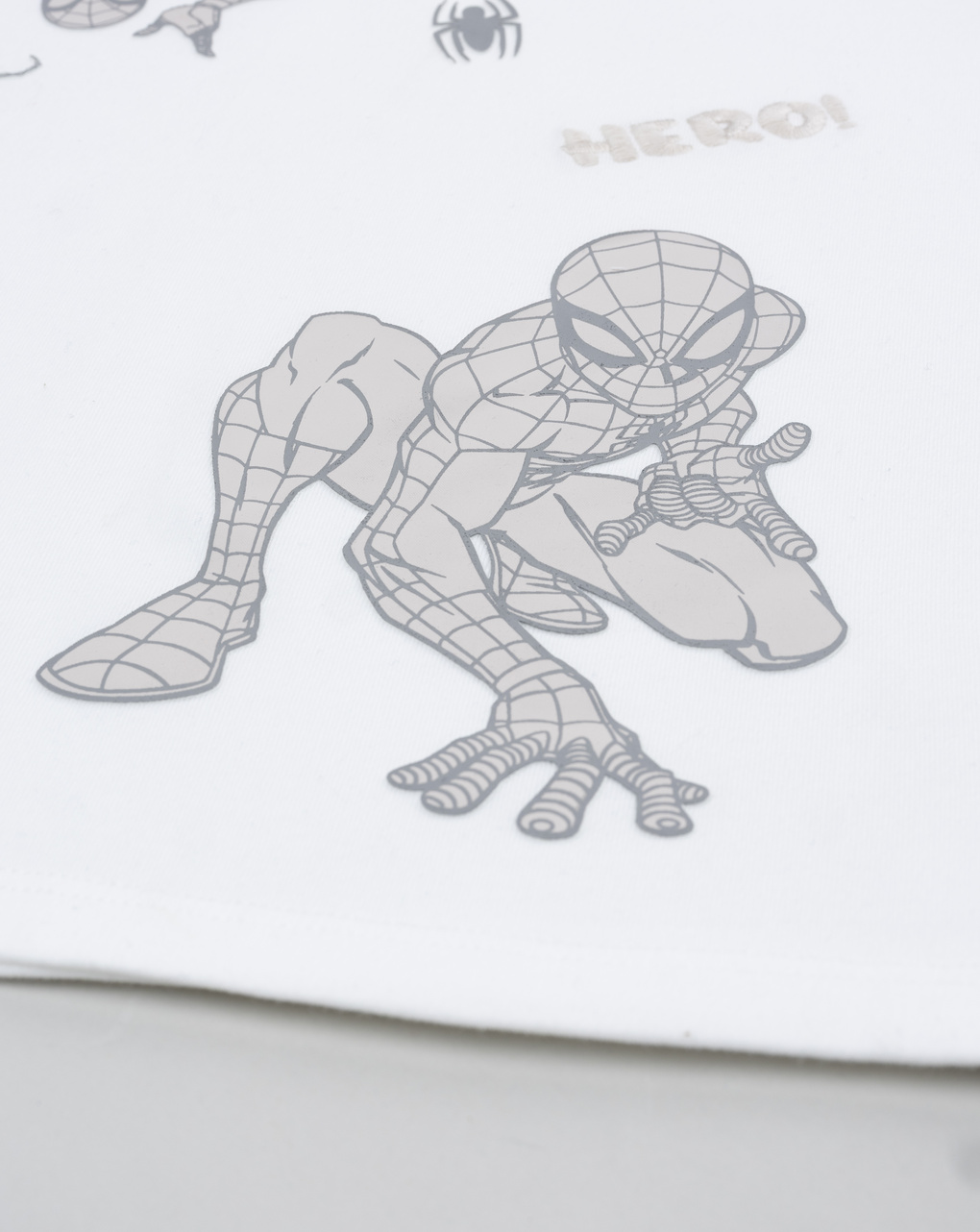 παιδική μπλούζα λευκή spiderman για αγόρι - Prénatal