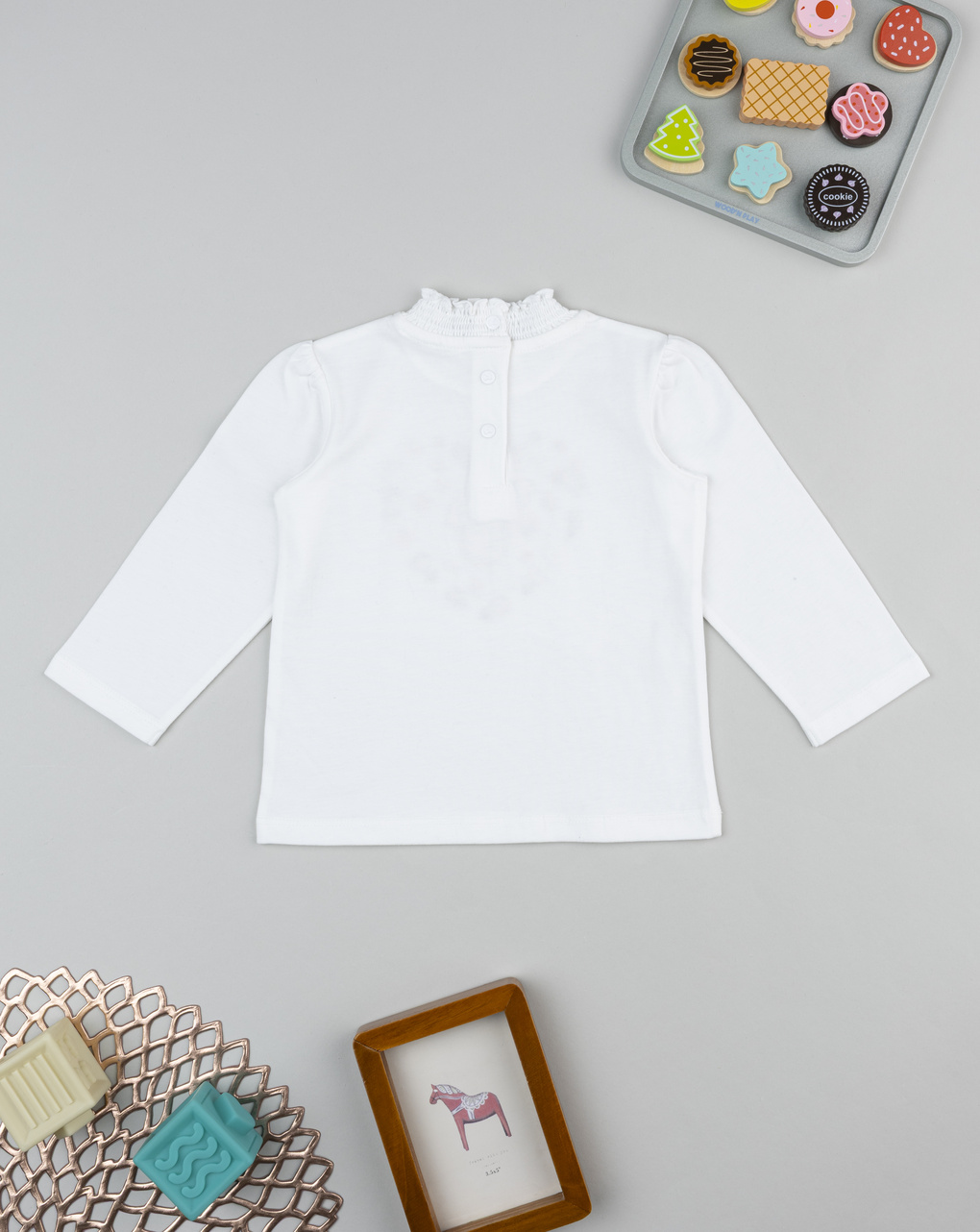 βρεφική μπλούζα λευκή minnie για κορίτσι - Prénatal
