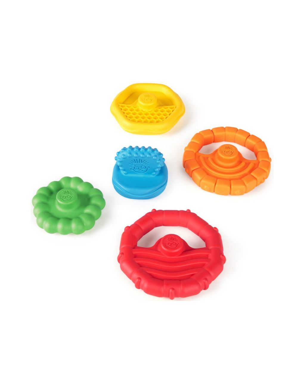 Baby einstein stack & teethe μασητικό παιχνίδι οδοντοφυΐας με στοιβαζόμενους κρίκους 3m+ - Babyeinstein