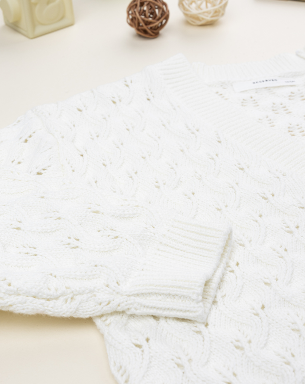 παιδική ζακέτα πλεκτή wood για κορίτσι - Prénatal