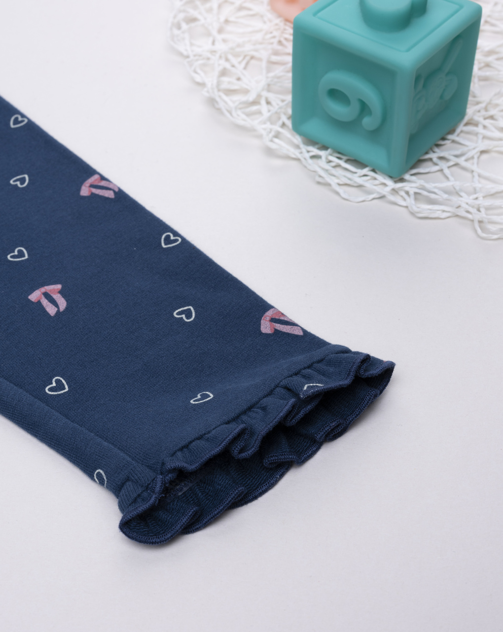 βρεφικό κολάν μπλε με φιογκάκια για κορίτσι - Prénatal