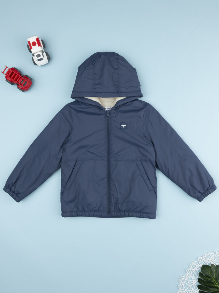 παιδικό μπουφάν μπλε dino για αγόρι - Prénatal