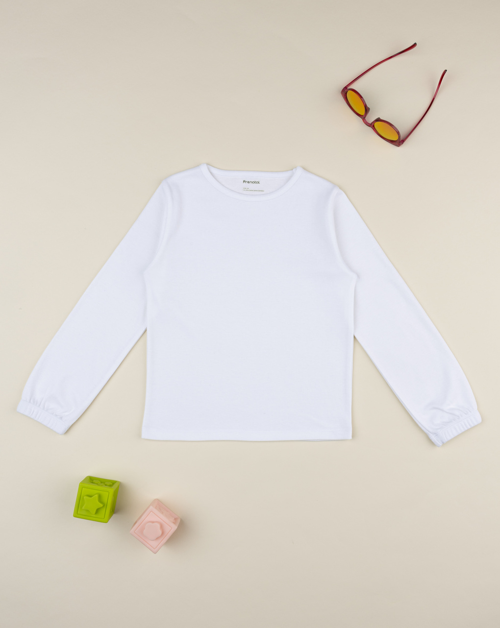 παιδική μπλούζα λευκή για κορίτσι - Prénatal