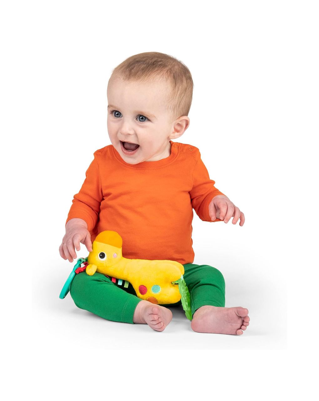 Bright starts μουσικό παιχνίδι on-the-go για καρότσι & μάρσιπο tug tunes 0m+ - Bright Starts