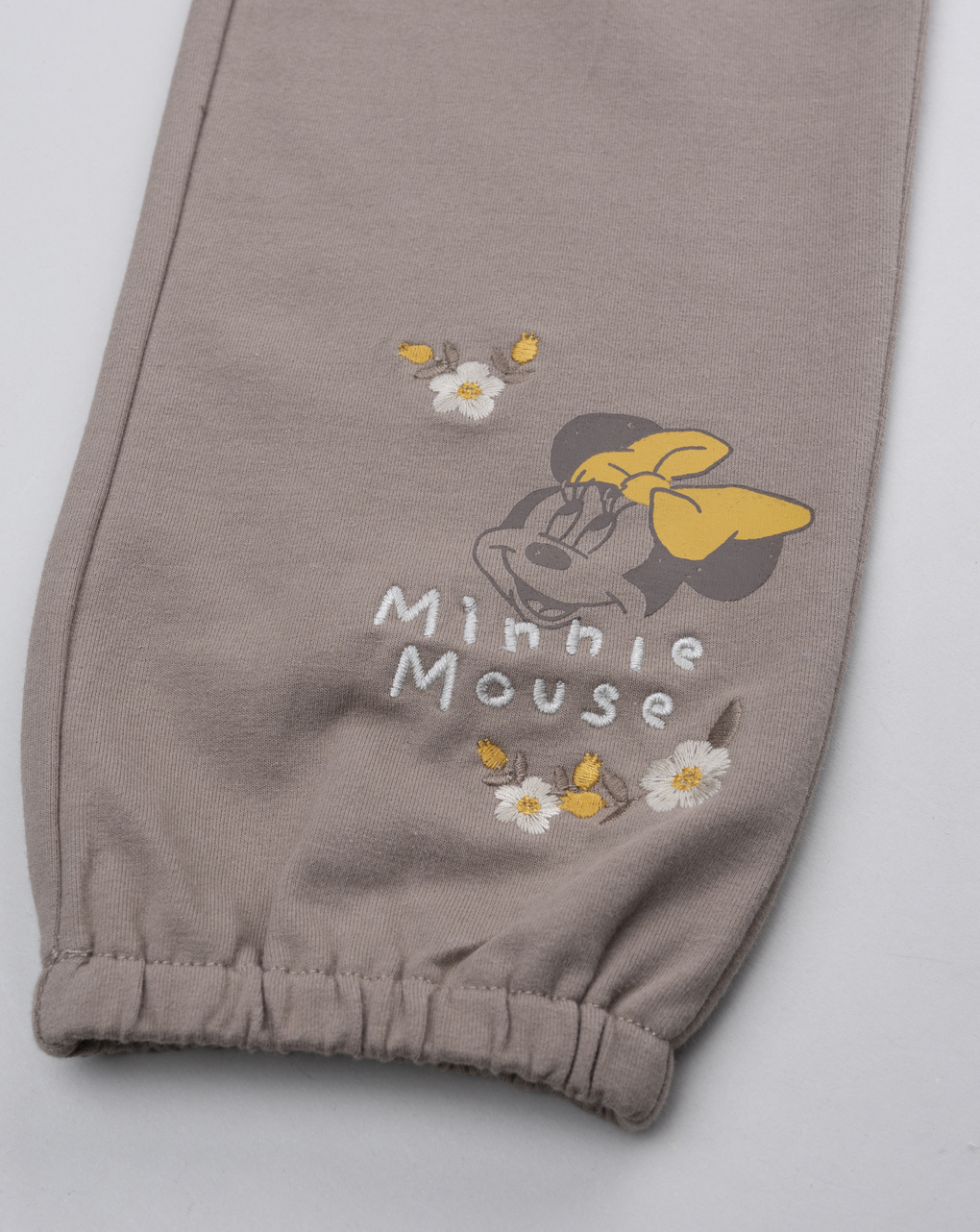 παιδικό παντελόνι φόρμας καφέ minnie για κορίτσι - Prénatal