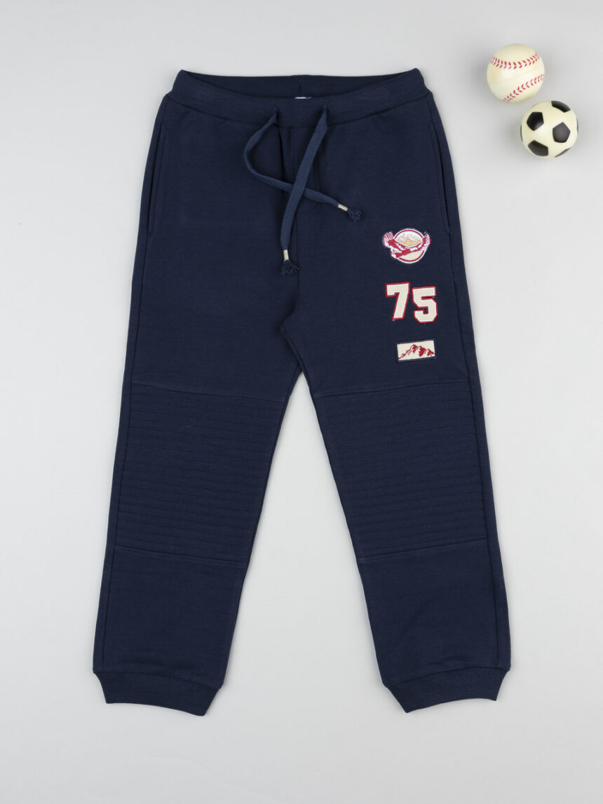 παιδικό παντελόνι φόρμας μπλε mountain για αγόρι - Prénatal