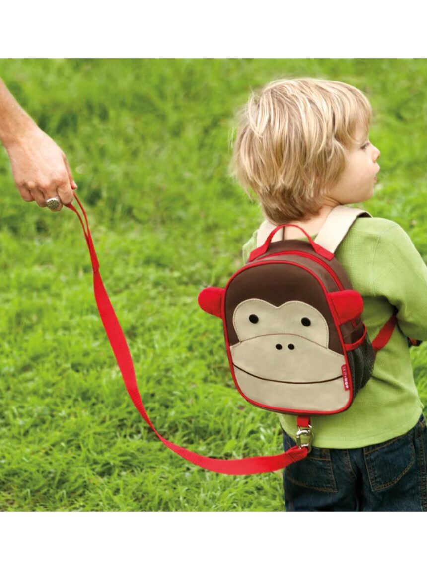 Skip hop zoo mini τσάντα πλάτης με λουράκια monkey - SKIP HOP