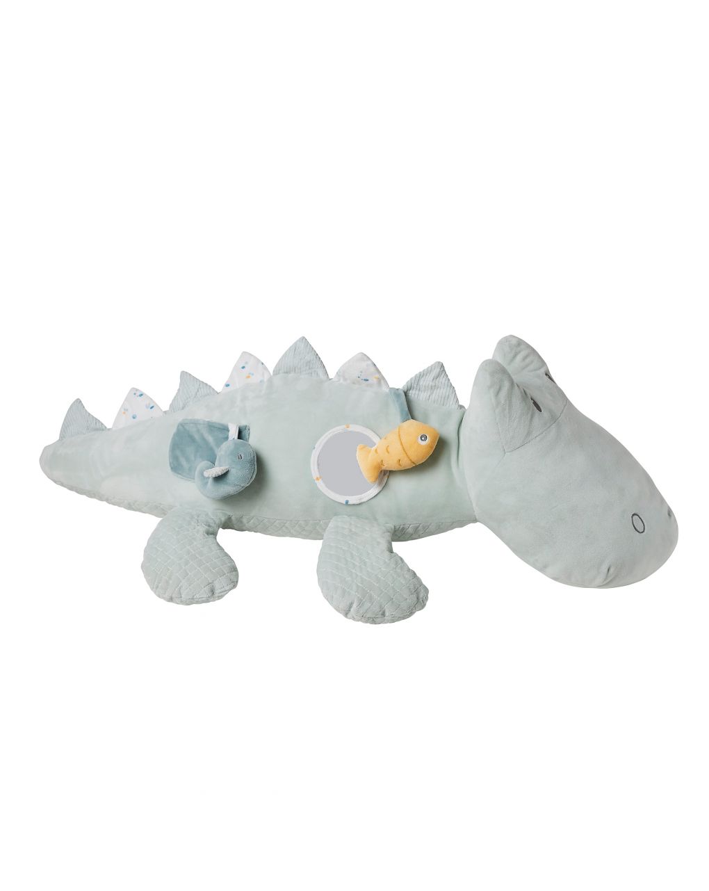 Nattou λούτρινο δραστηριοτήτων κροκόδειλος romeo jules & sally 90x25cm mint - Nattou
