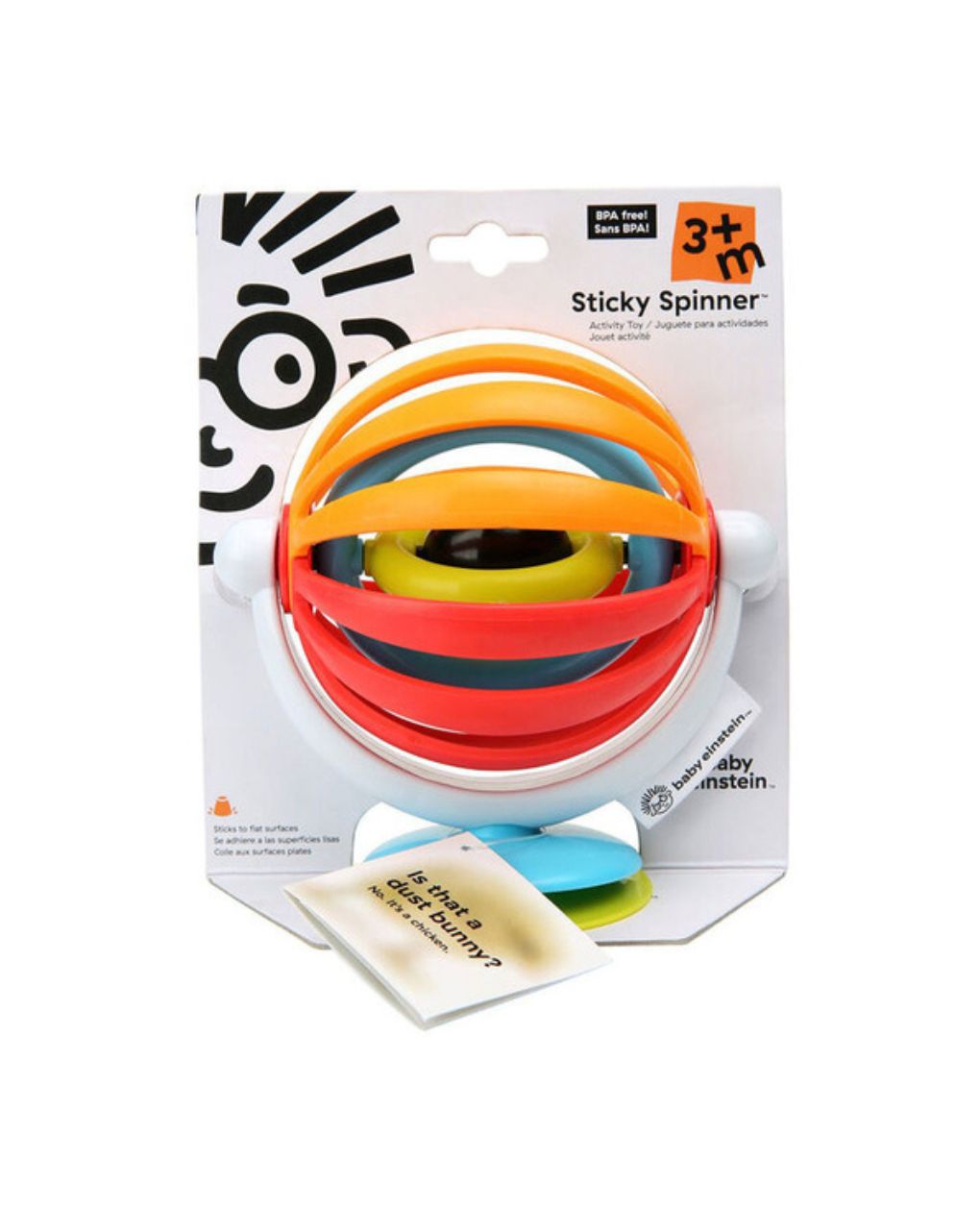 Baby einstein sticky spinner παιχνίδι δραστηριοτήτων με βεντούζα 3m+ - Babyeinstein