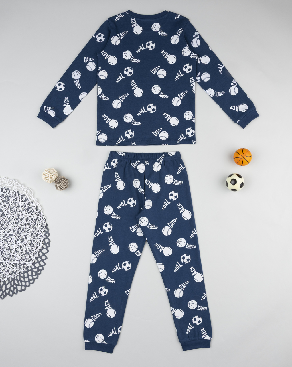 παιδική πιτζάμα μπλε sport για αγόρι - Prénatal
