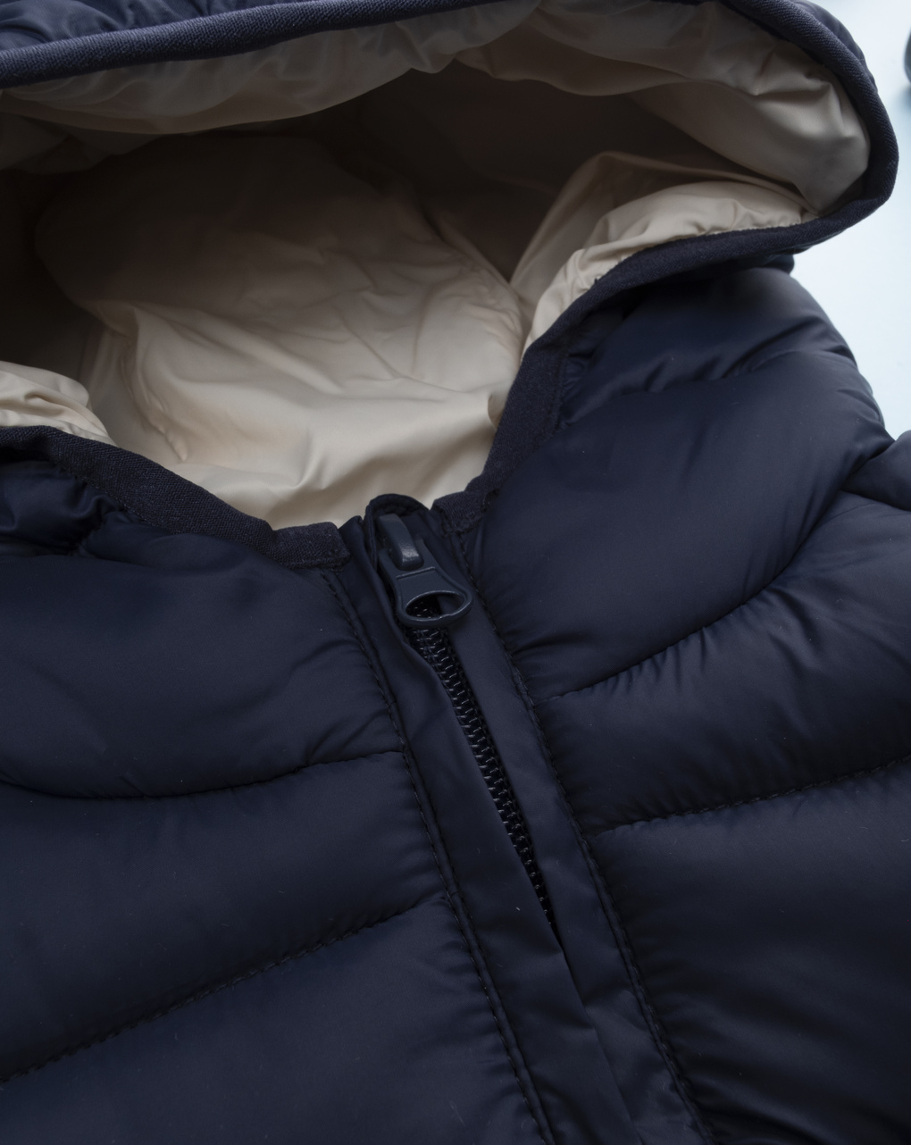 παιδικό μπουφάν puffer μπλε για αγόρι - Prénatal