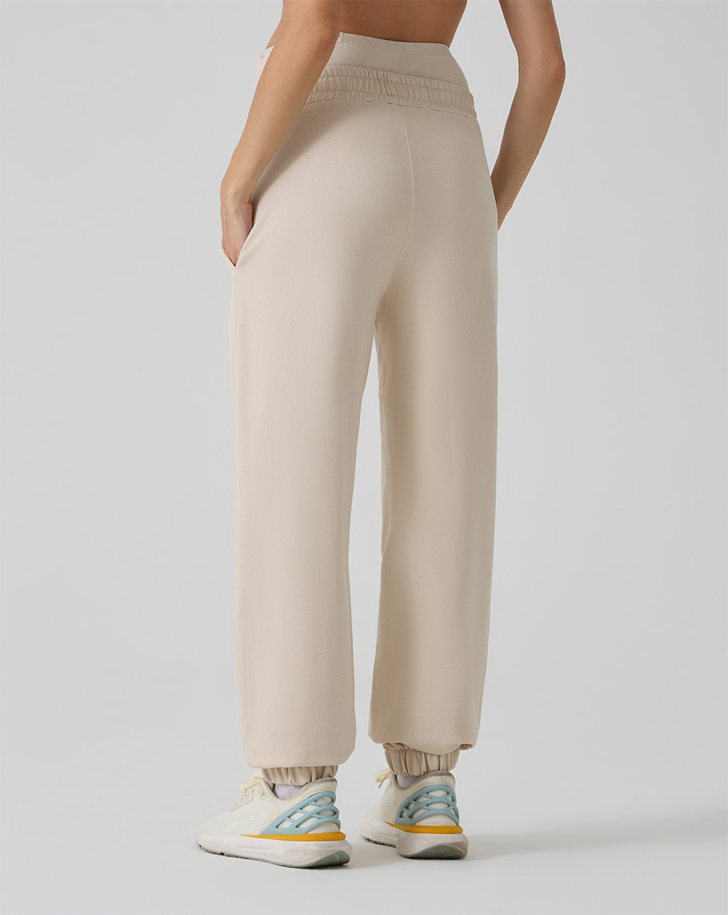 γυναικείο παντελόνι φόρμας εγκυμοσύνης κρεμ - Prénatal