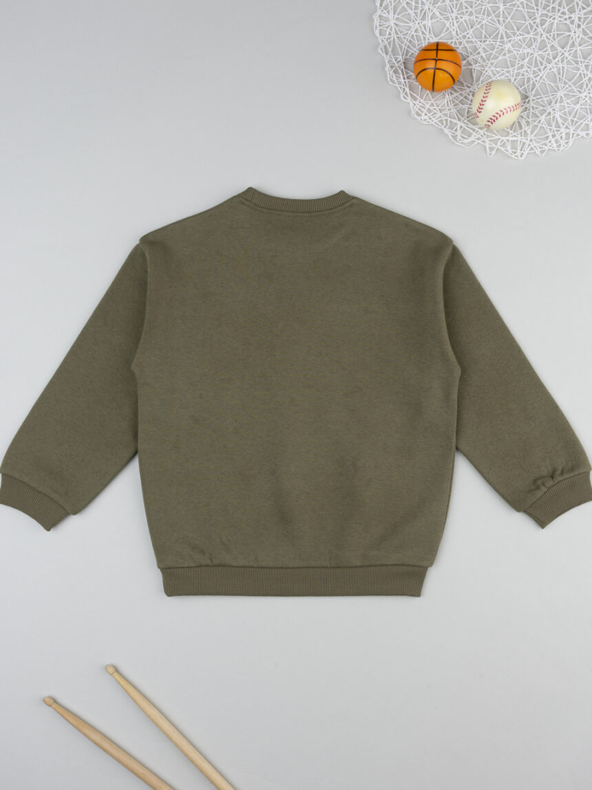 παιδική μπλούζα φούτερ χακί los angeles για αγόρι - Prénatal