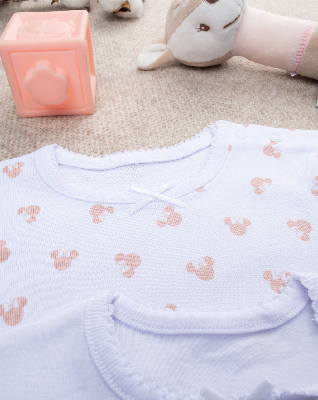 βρεφικά κορμάκια πακέτο x2 minnie για κορίτσι - Prénatal