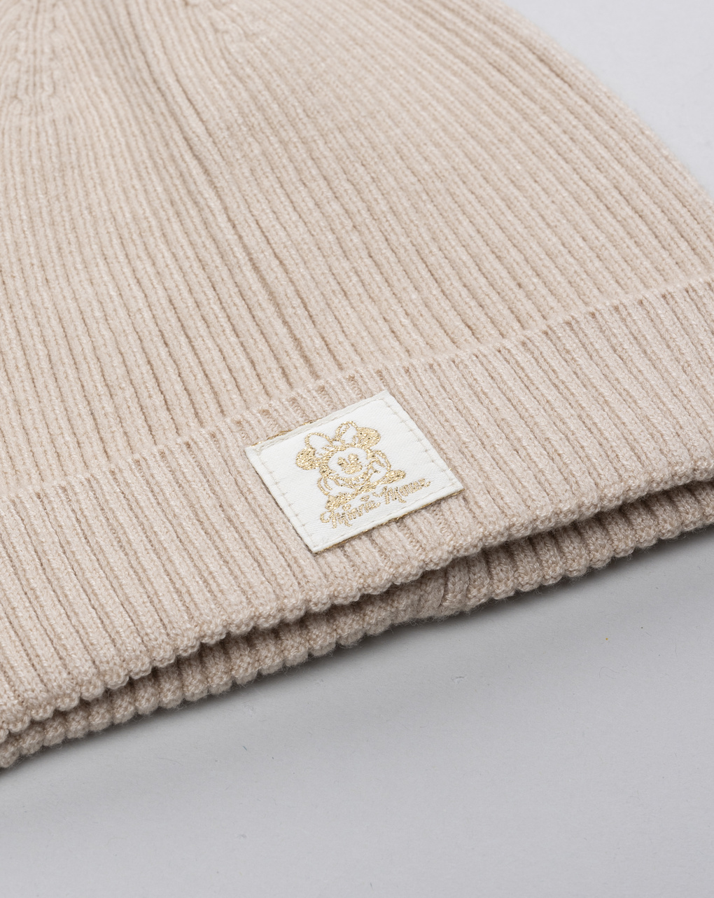 βρεφικό σκουφάκι μπεζ minnie για κορίτσι - Prénatal