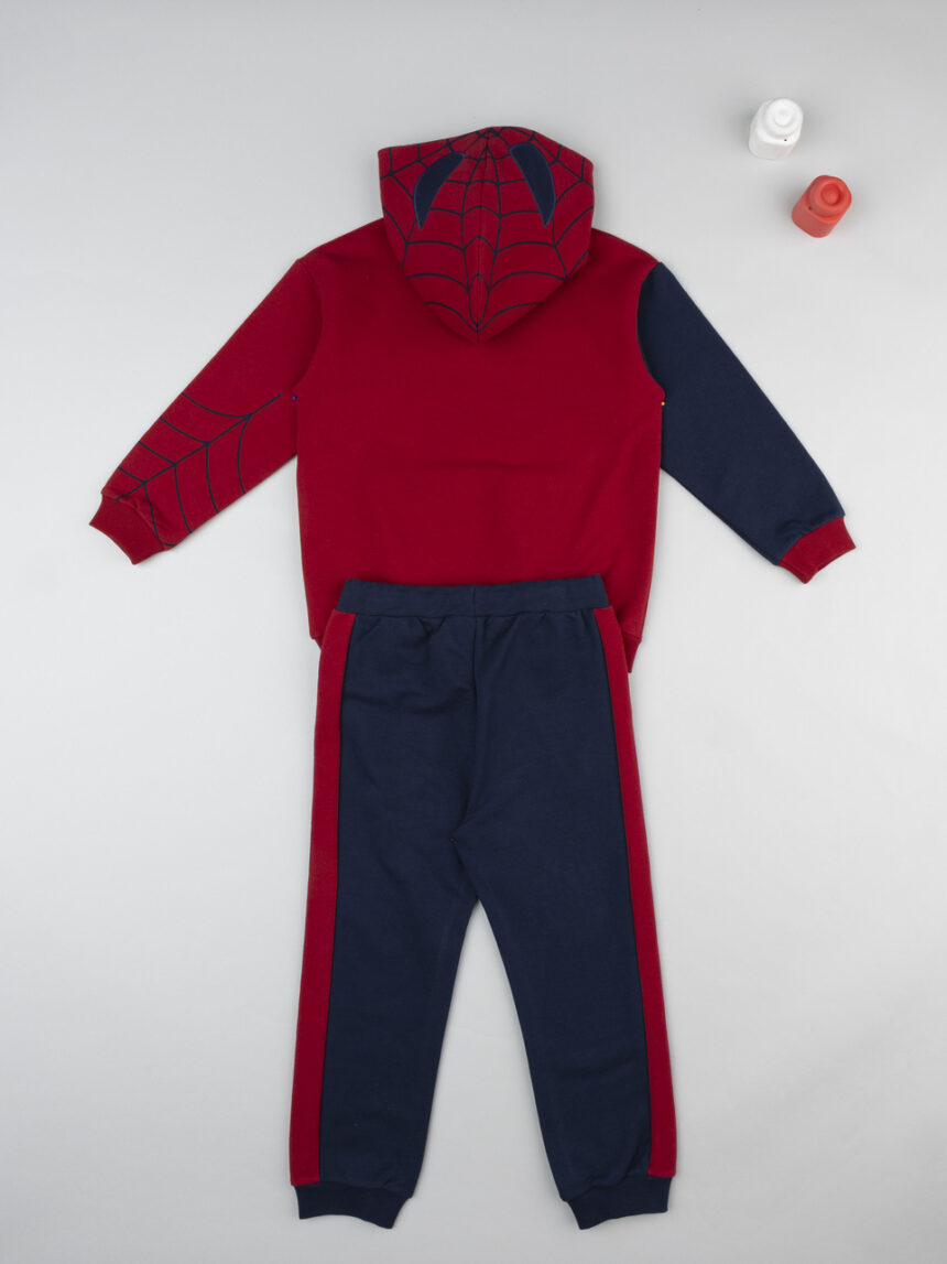 παιδικό σετ μπλούζα φούτερ και φόρμα spiderman για αγόρι - Prénatal