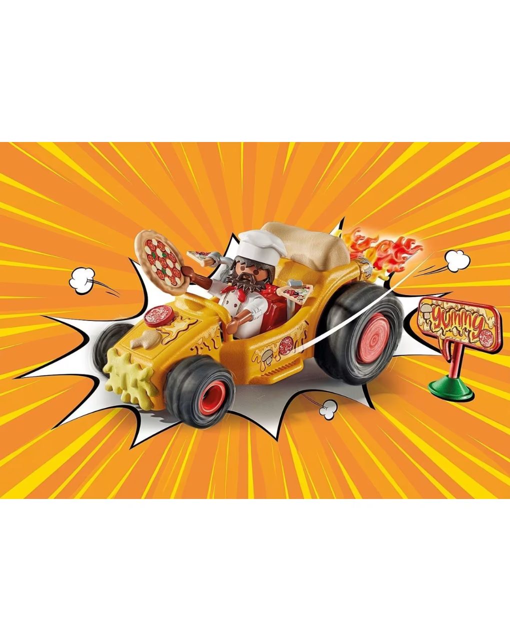 Playmobil funstars τρελός πιτσαδόρος 71634 - Playmobil