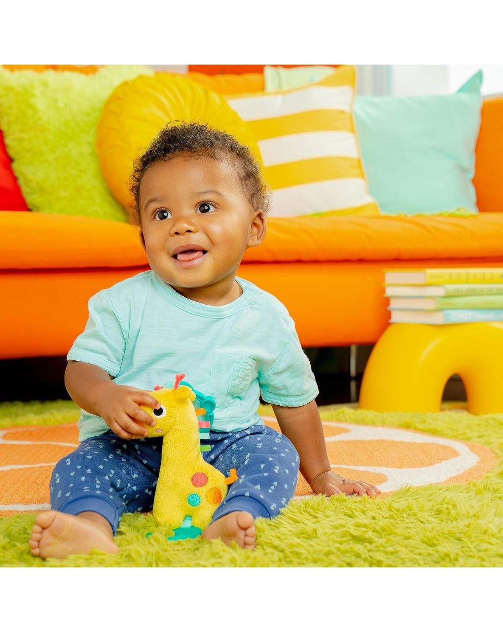 Bright starts μουσικό παιχνίδι on-the-go για καρότσι & μάρσιπο tug tunes 0m+ - Bright Starts