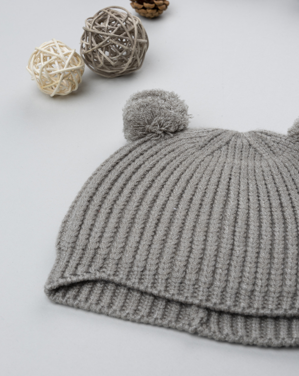 βρεφικό σκουφάκι λαδί για αγόρι - Prénatal