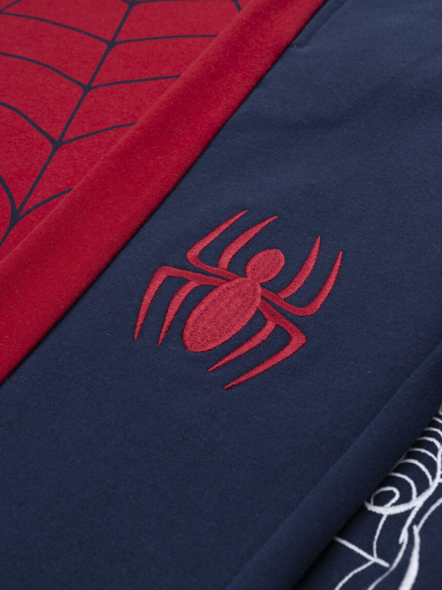 παιδικό σετ μπλούζα φούτερ και φόρμα spiderman για αγόρι - Prénatal