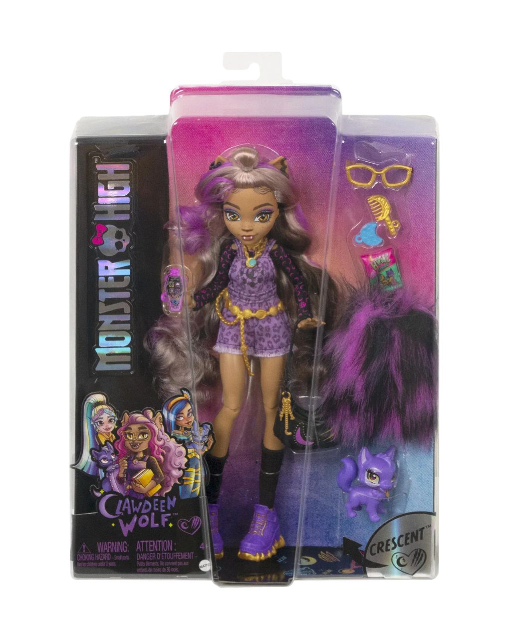 Mattel monster high clawdeen hhk52
