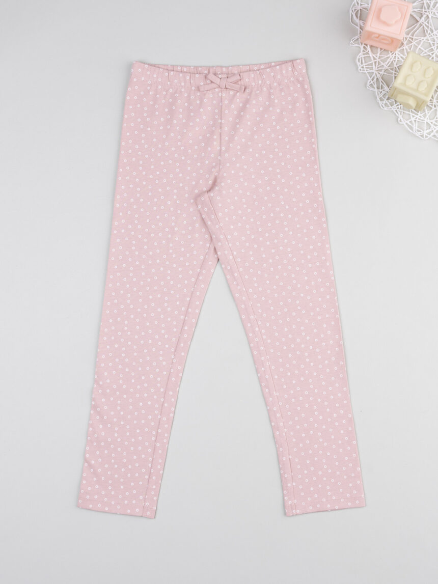 παιδικό κολάν ροζ φλοράλ για κορίτσι - Prénatal