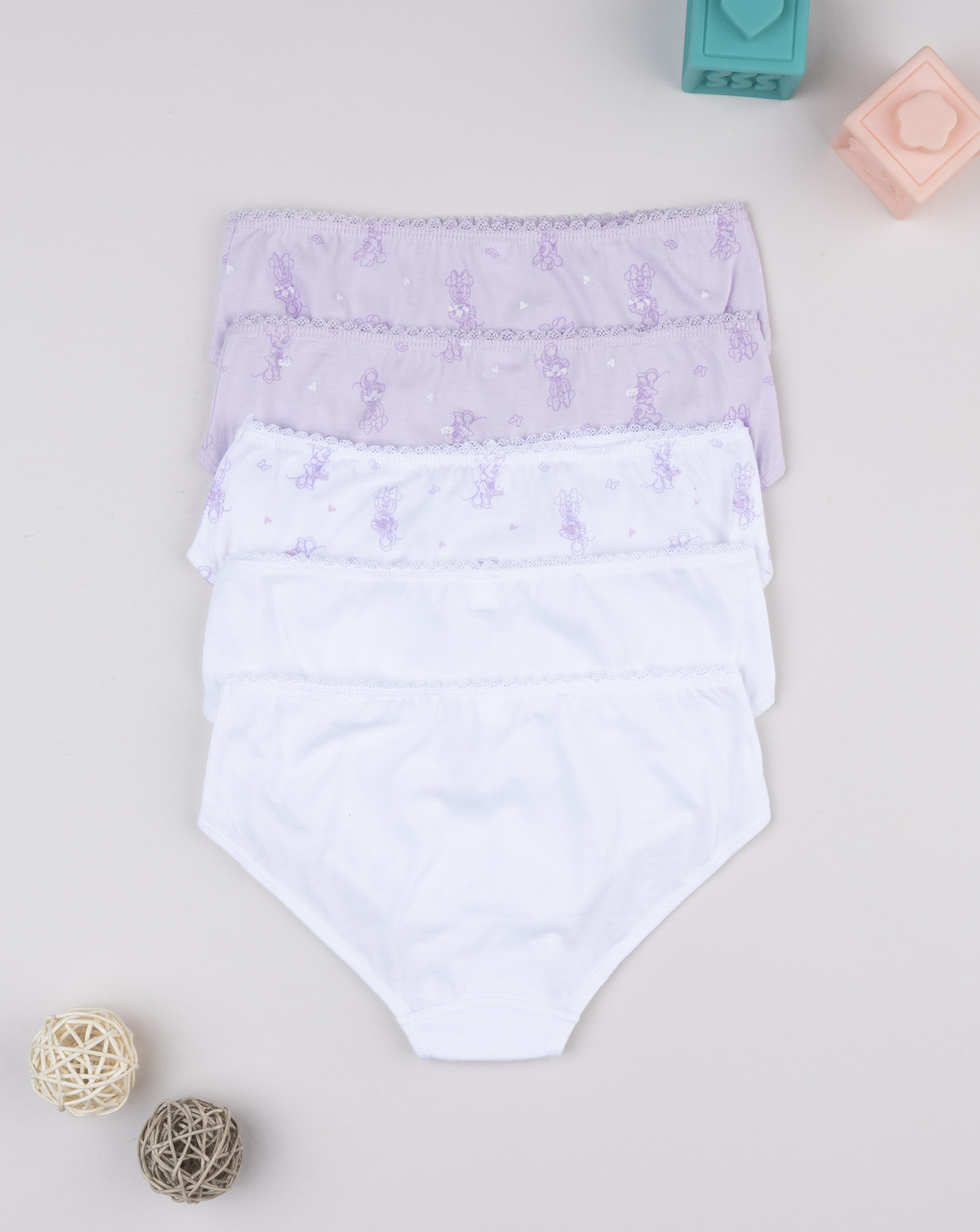 παιδικά σλιπ πακέτο x5 minnie για κορίτσι - Prénatal