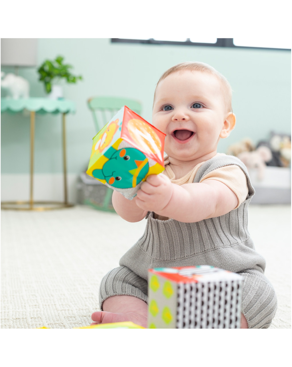 Infantino παιχνίδι μπάνιου blocks με χρώματα και αριθμούς 3τμχ 305167 - INFANTINO