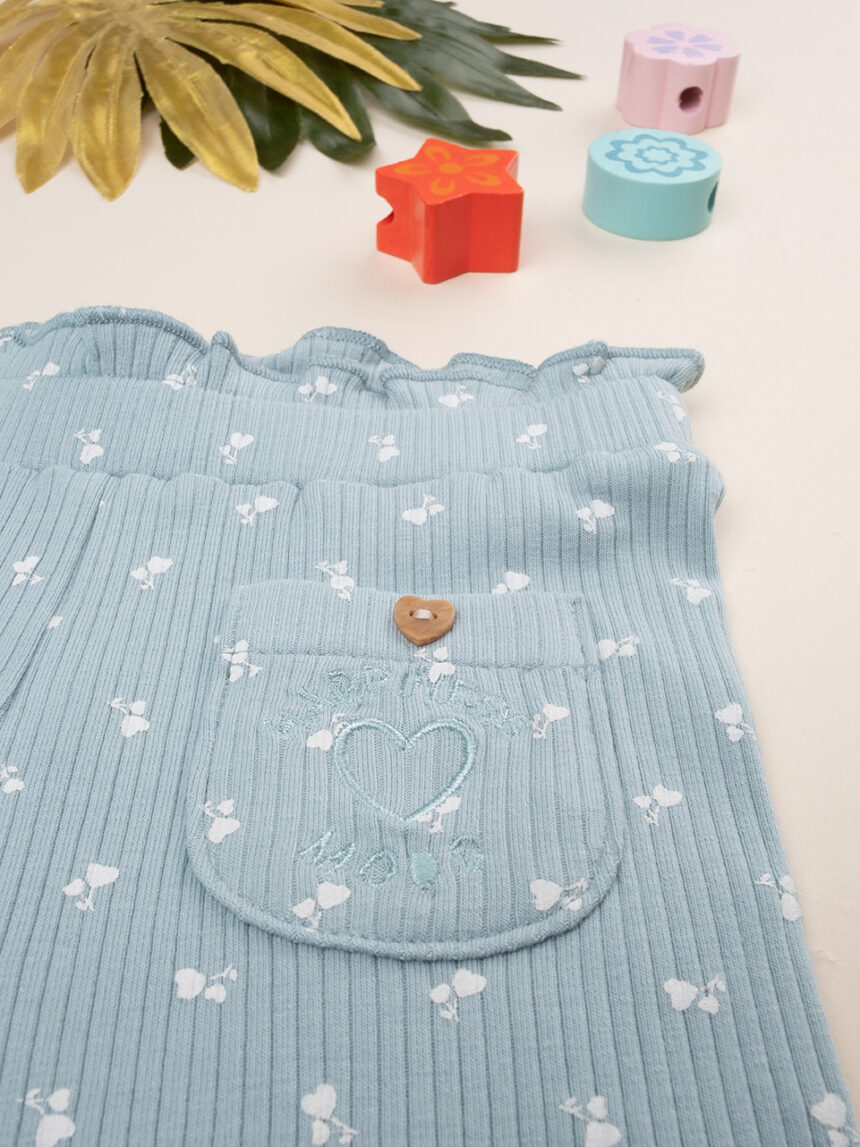 βρεφικό κολάν βεραμάν ριμπ φλοράλ για κορίτσι - Prénatal