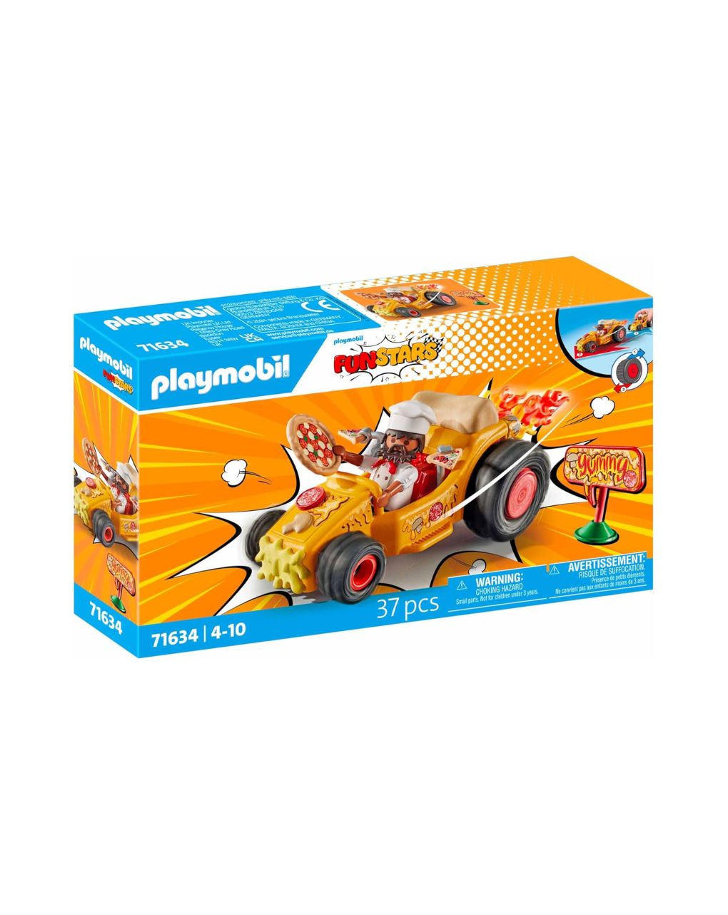 Playmobil funstars τρελός πιτσαδόρος 71634 - Playmobil