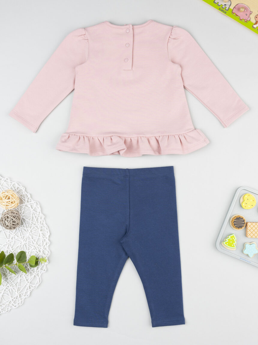 βρεφικό σετ φούτερ και κολάν minnie για κορίτσι - Prénatal