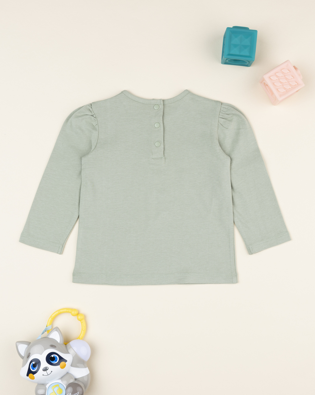 βρεφική μπλούζα φιστικί cute rabbit για κορίτσι - Prénatal