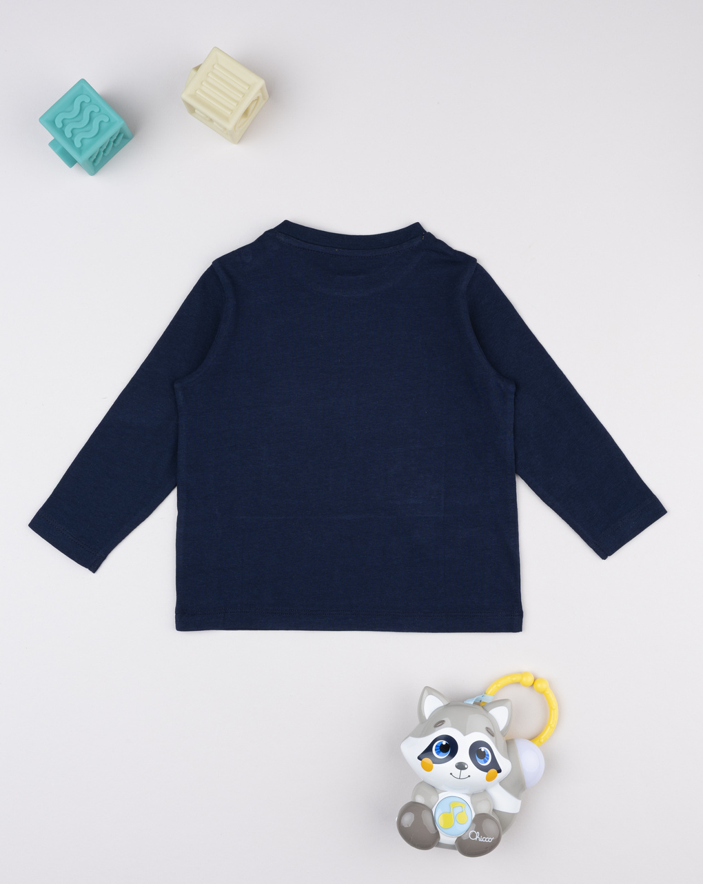 βρεφική μπλούζα μπλε happy friends για αγόρι - Prénatal