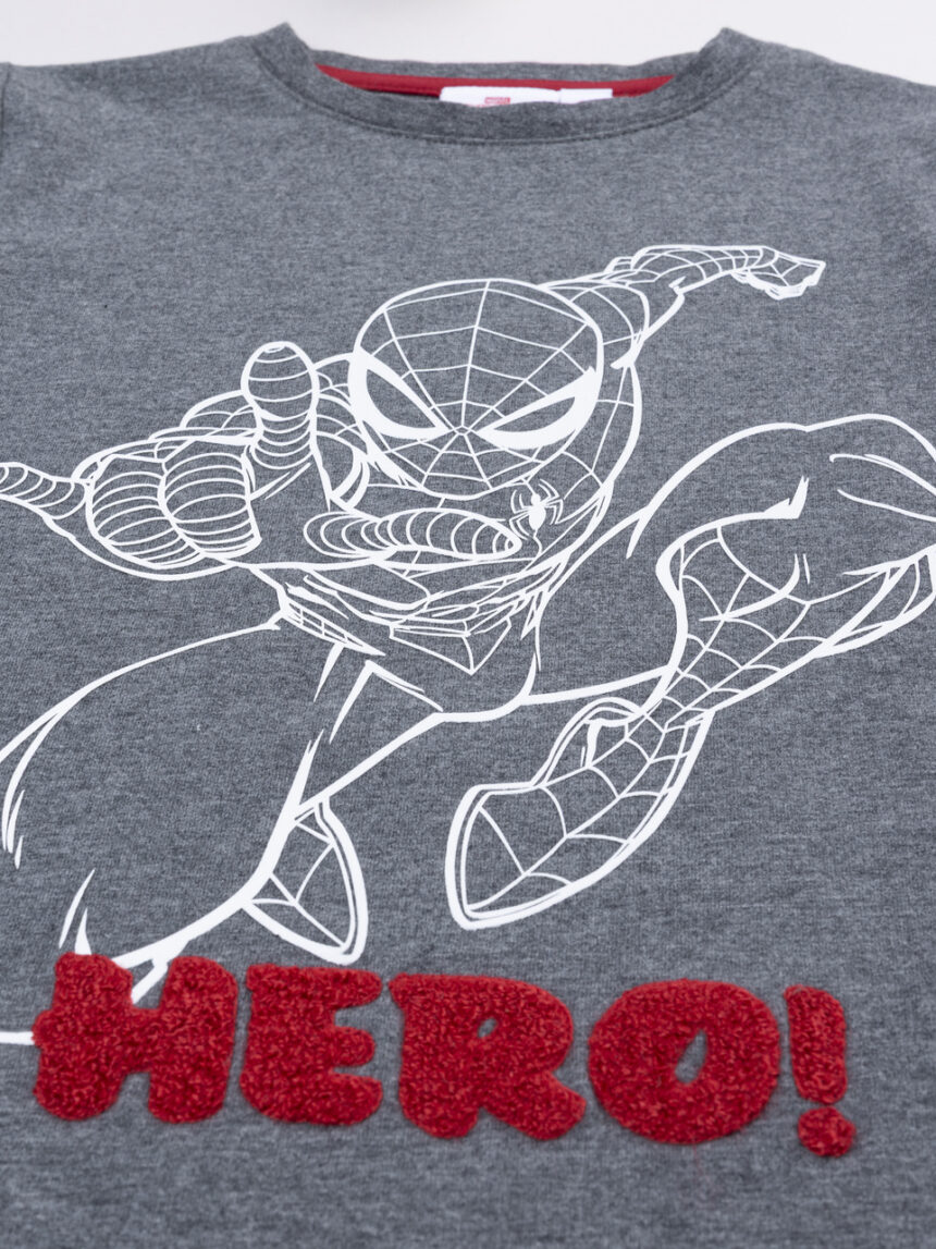 παιδική μπλούζα γκρι spiderman για αγόρι - Prénatal